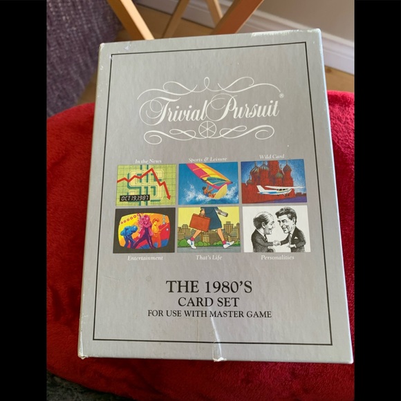 Trivial Pursuit The 1980’s Card Set - Picture 1 of 5